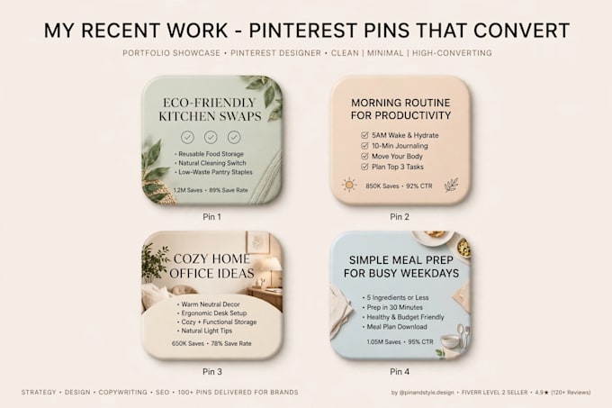 design aesthetic pinterest pins in canva