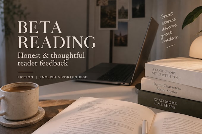 read your book and provide detailed reader feedback
