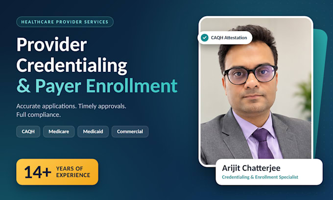 provide complete healthcare credentialing and provider enrollment service