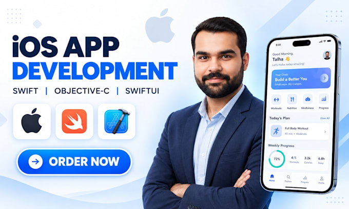 provide ios app development using swift swiftui and objective c