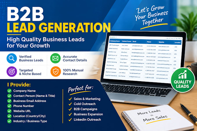 provide targeted b2b lead generation