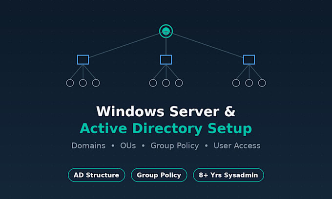 set up windows server and active directory