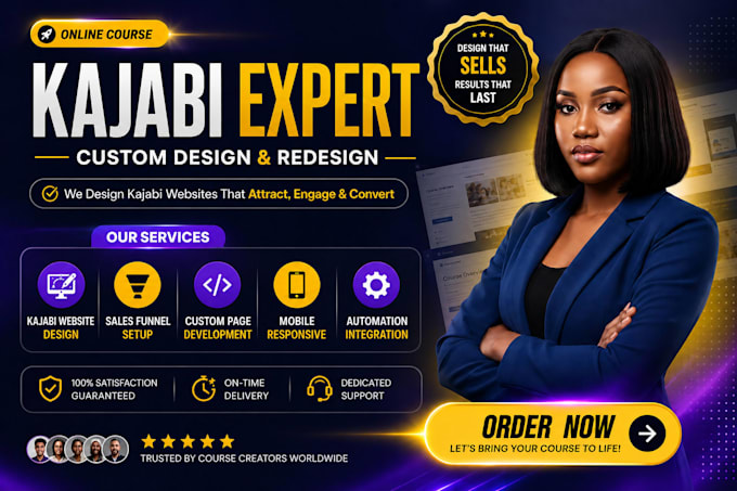 be your kajabi virtual assistant for kajabi online course website