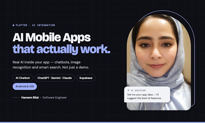 build flutter mobile app with ai and supabase integration