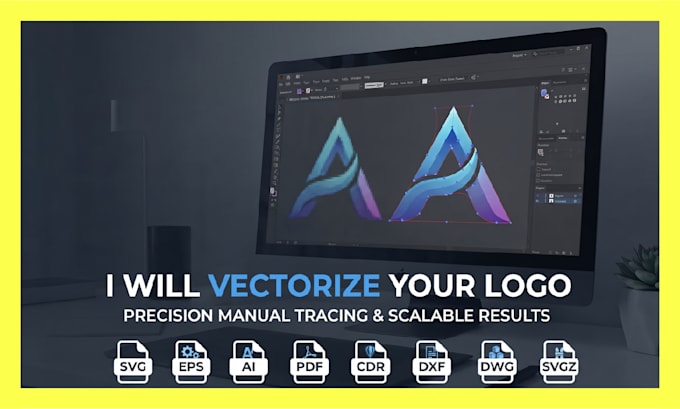 vectorize your ai generated logo into a clean editable vector
