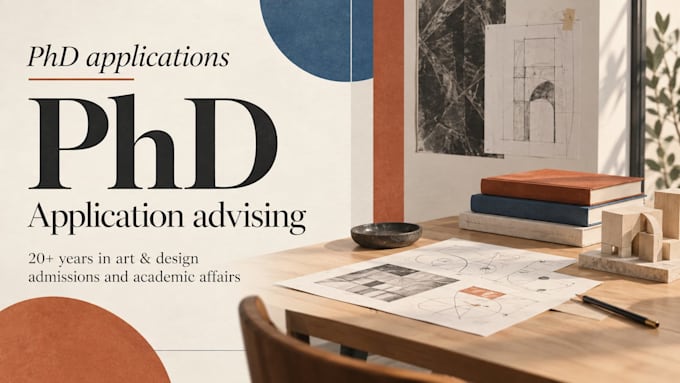 review your phd application to an art and design related program