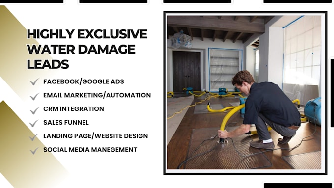 generate water damage lead generation