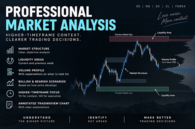 give weekly futures trading analysis