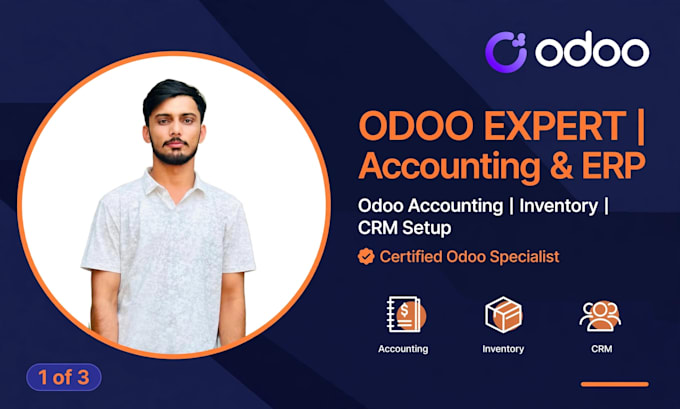 setup odoo accounting and erp system