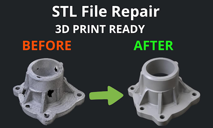 repair, fix and optimize your stl file for 3d printing