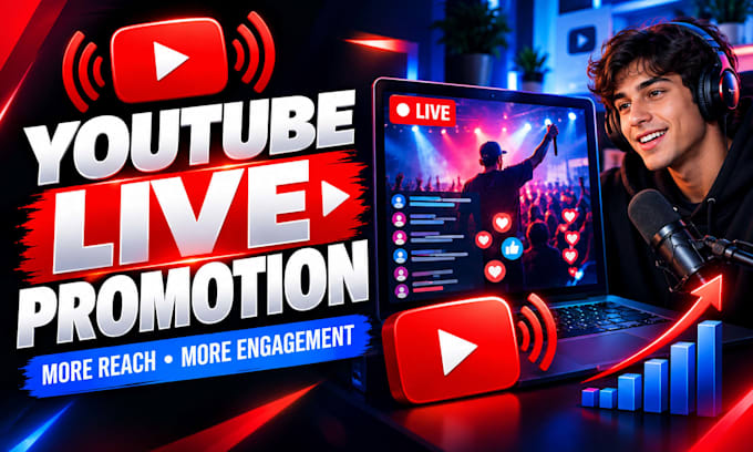 promote your live stream and to targeted audiences