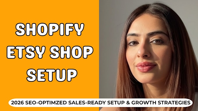 fully set up your etsy shop from your shopify store