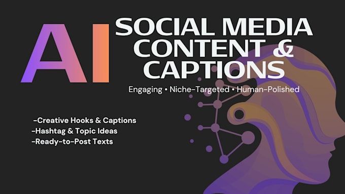 create engaging social media posts and captions using ai
