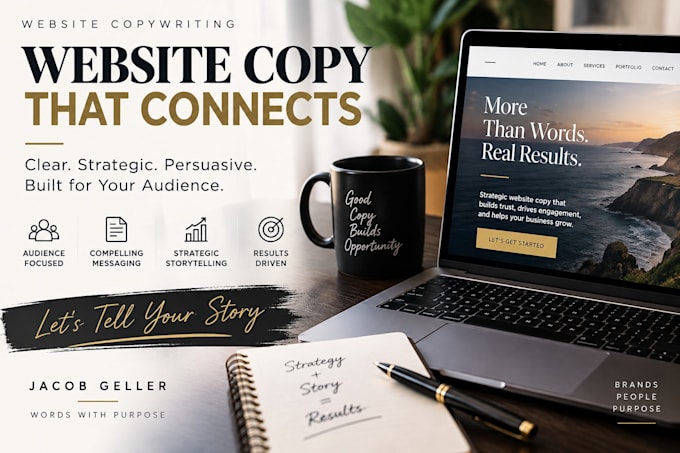 write strategic website copy for your brand
