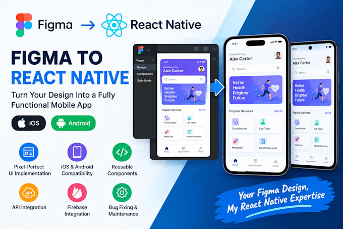 figma to react native or ios