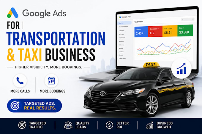 run google ads for transportation services and limo companies