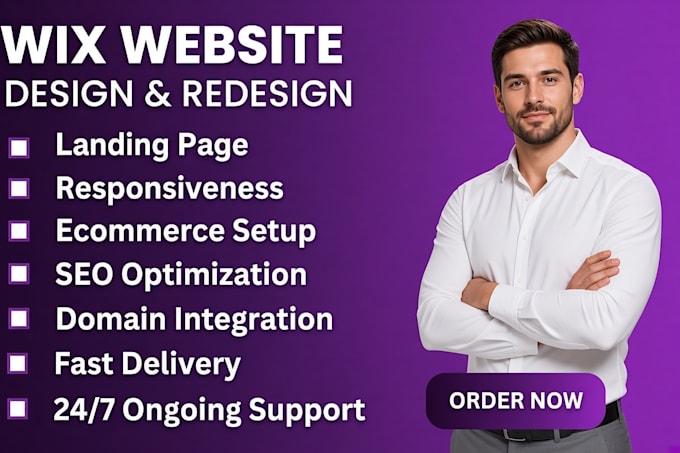 build wix website wix redesign wix website development wix studio business site