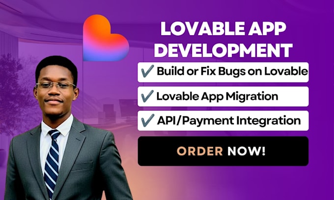 build or fix your lovable ai app, lovable dev saas mvp with supabase