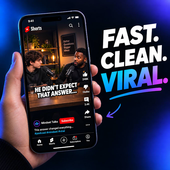 turn your podcast or livestream into viral short clips