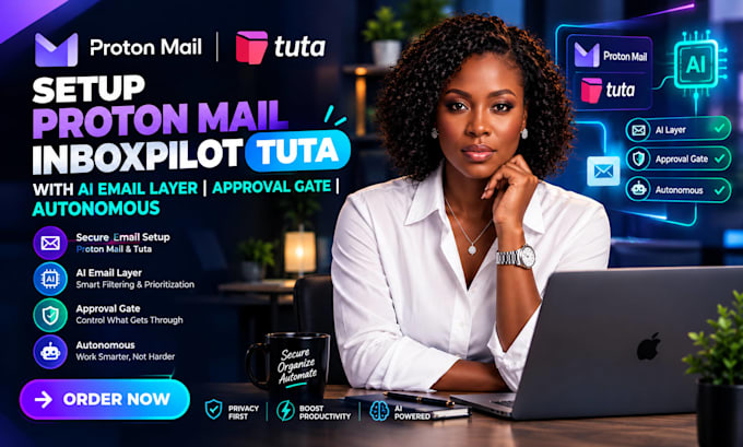 setup proton mail inboxpilot tuta with ai email layer approval gate autonomous