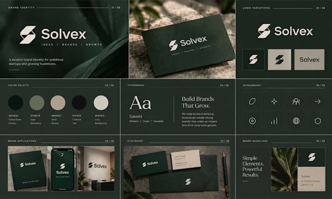 design startup branding identity, visual systems for saas founder, tech startups