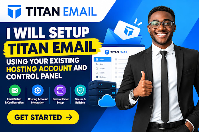 setup titan email using your existing hosting account and control panel