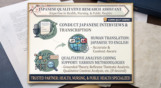 be your japanese qualitative research assistant