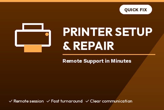 install and troubleshoot your printer remotely