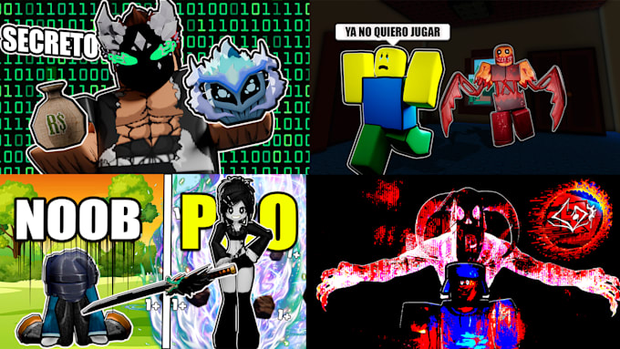 design roblox youtube thumbnails