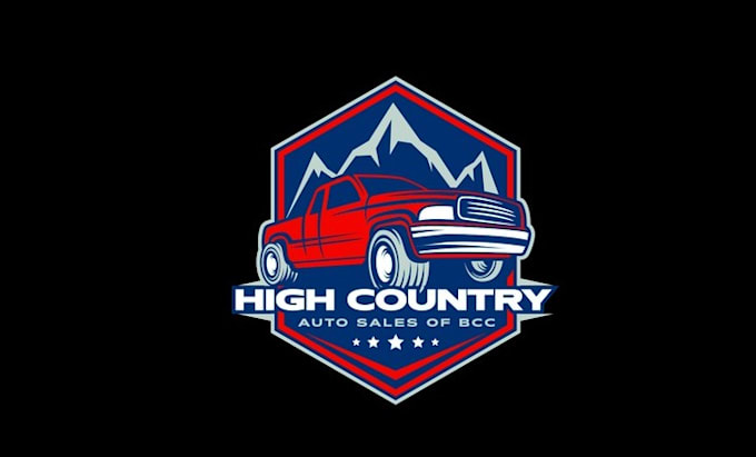 design simple masculine automotive dealership logo