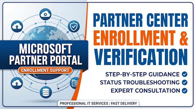 provide microsoft partner portal enrollment support
