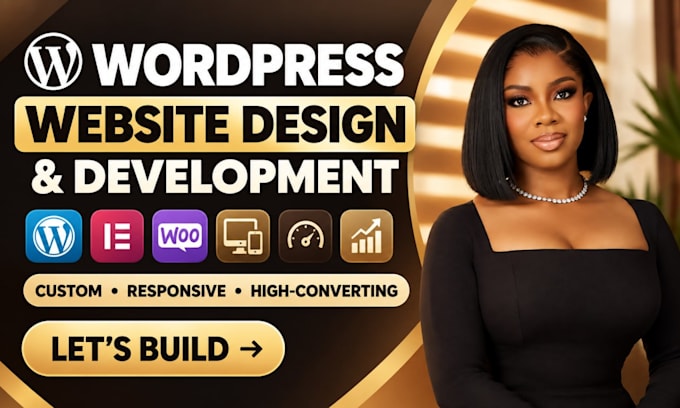 be your wordpress developer for wordpress website design and development