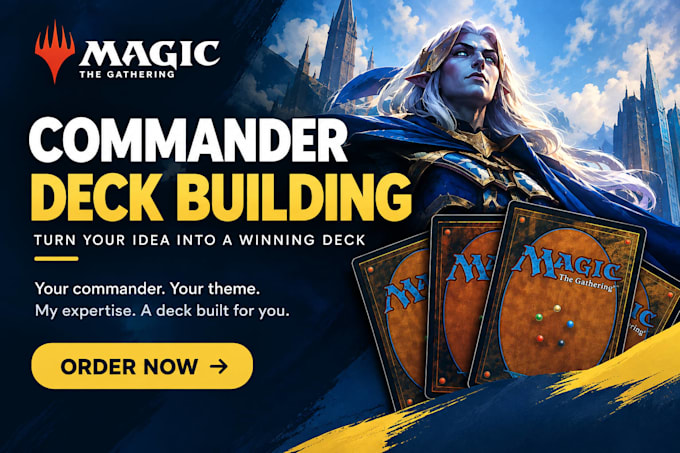 build a powerful mtg magic the gathering commander deck