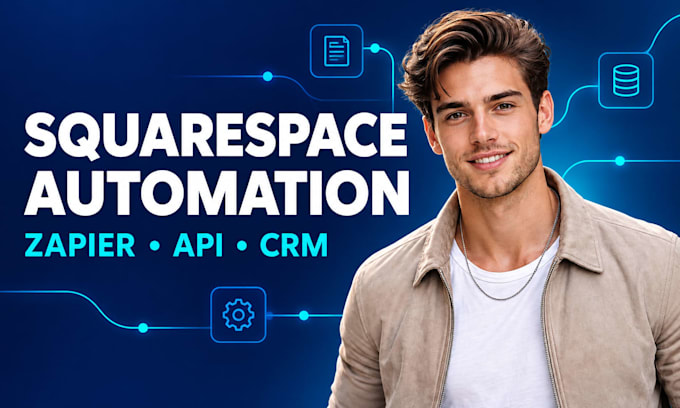 squarespace form webhook, integration, automation, CRM, zapier and API setup