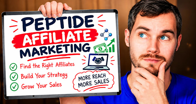 setup peptide affiliate marketing program influencer recruitment growth strategy