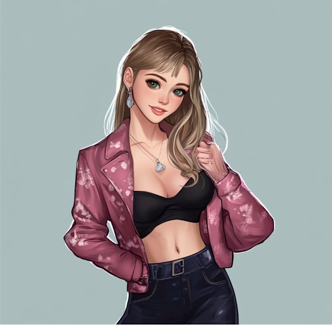 draw anime art illustration
