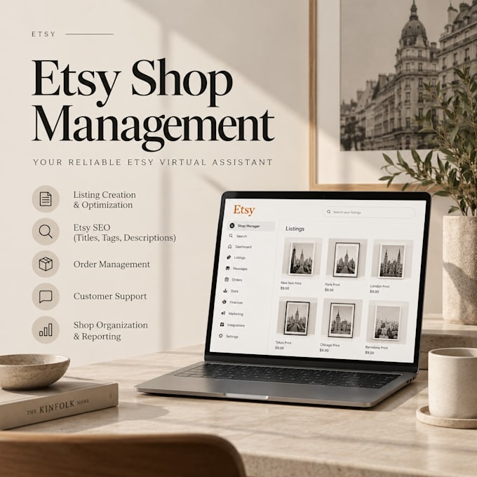 manage your etsy shop