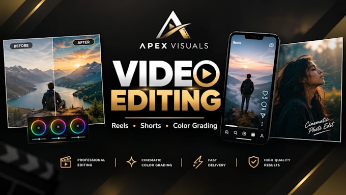 professionally edit reels and videos