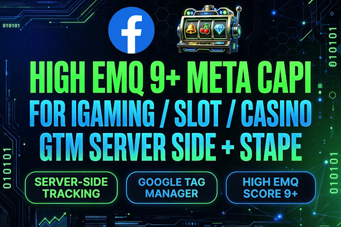 setup high emq meta capi for igaming via GTM server