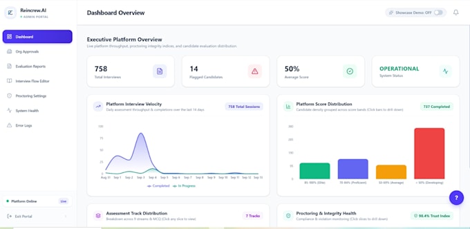 provide automated ai voice interviews and technical vetting