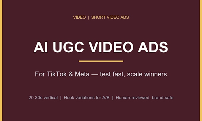 ai ugc video ads