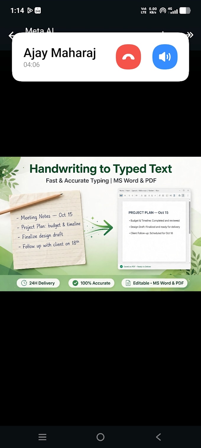 do neat and clean handwritten notes
