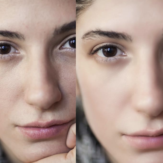proffesional photo retouching enhanching noise reduction