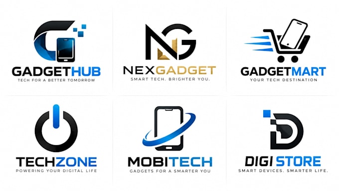 design a professional technology, electronics, smart device, or tech gadget logo