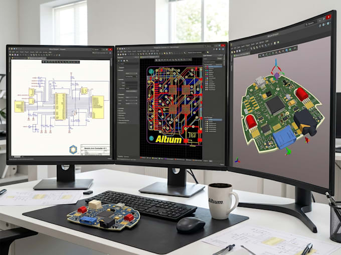 make pcb design pcb layout circuit schamatic