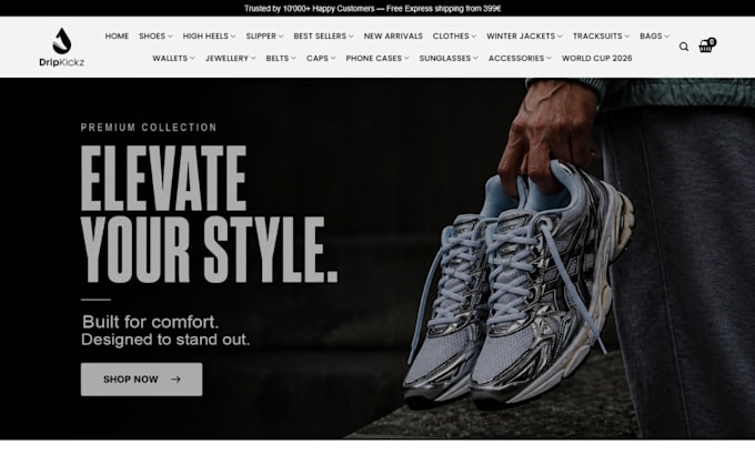 do shopify sneaker website, sneaker reselling websit, sneaker dropshipping store