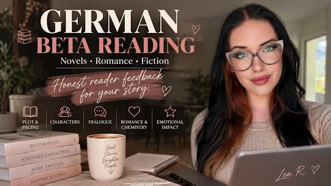 beta read your german novel or romance manuscript