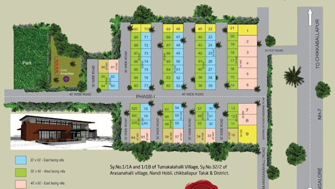 design land subdivision, lot layout and site plans