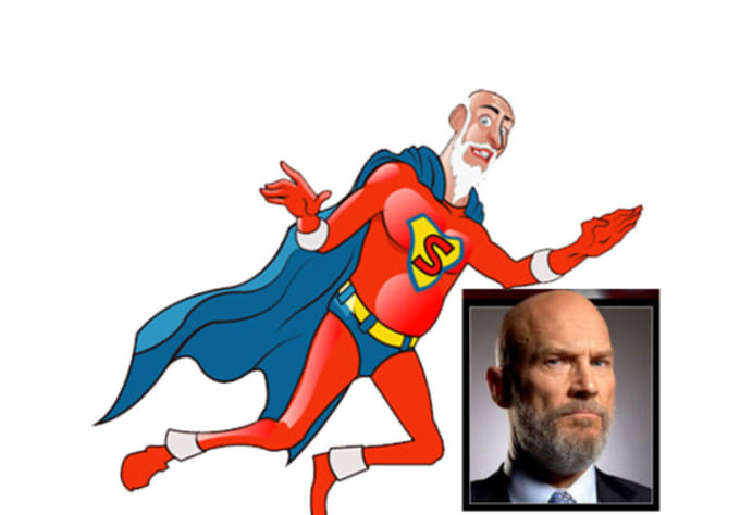 Draw A Cartoon Superhero With Your Face By Cromagnon