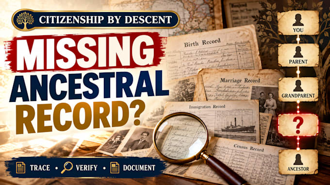 document ancestry for citizenship by descent applications